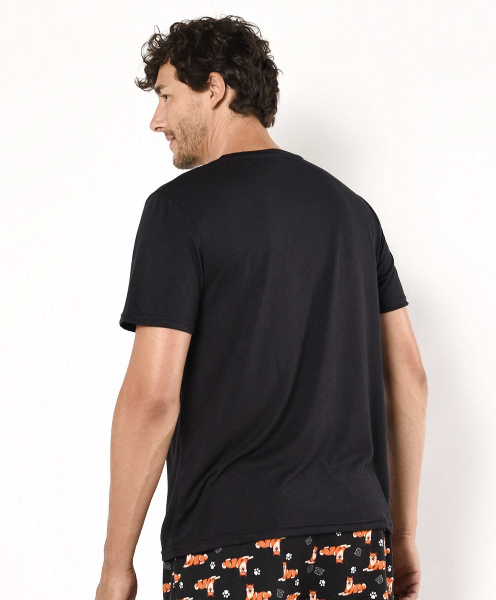 Pijama hombre estampado shiba inu Pijama hombre estampado shiba inu