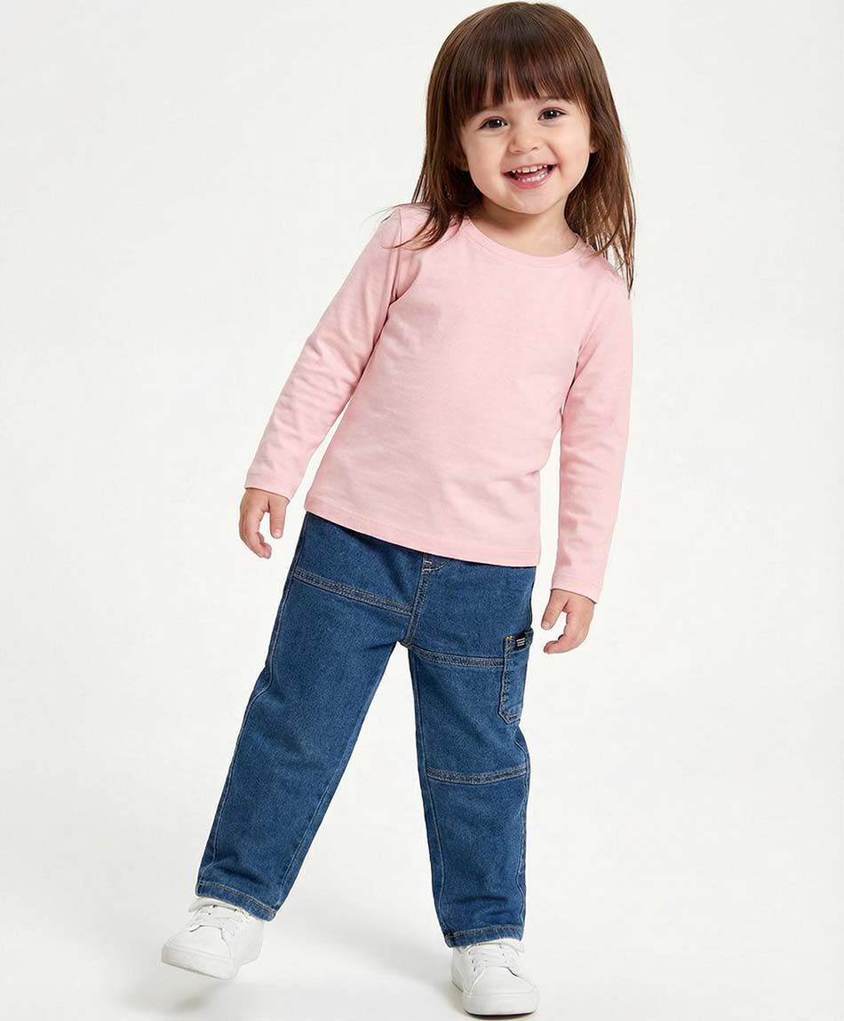 Jeans beb&eacute; cortes