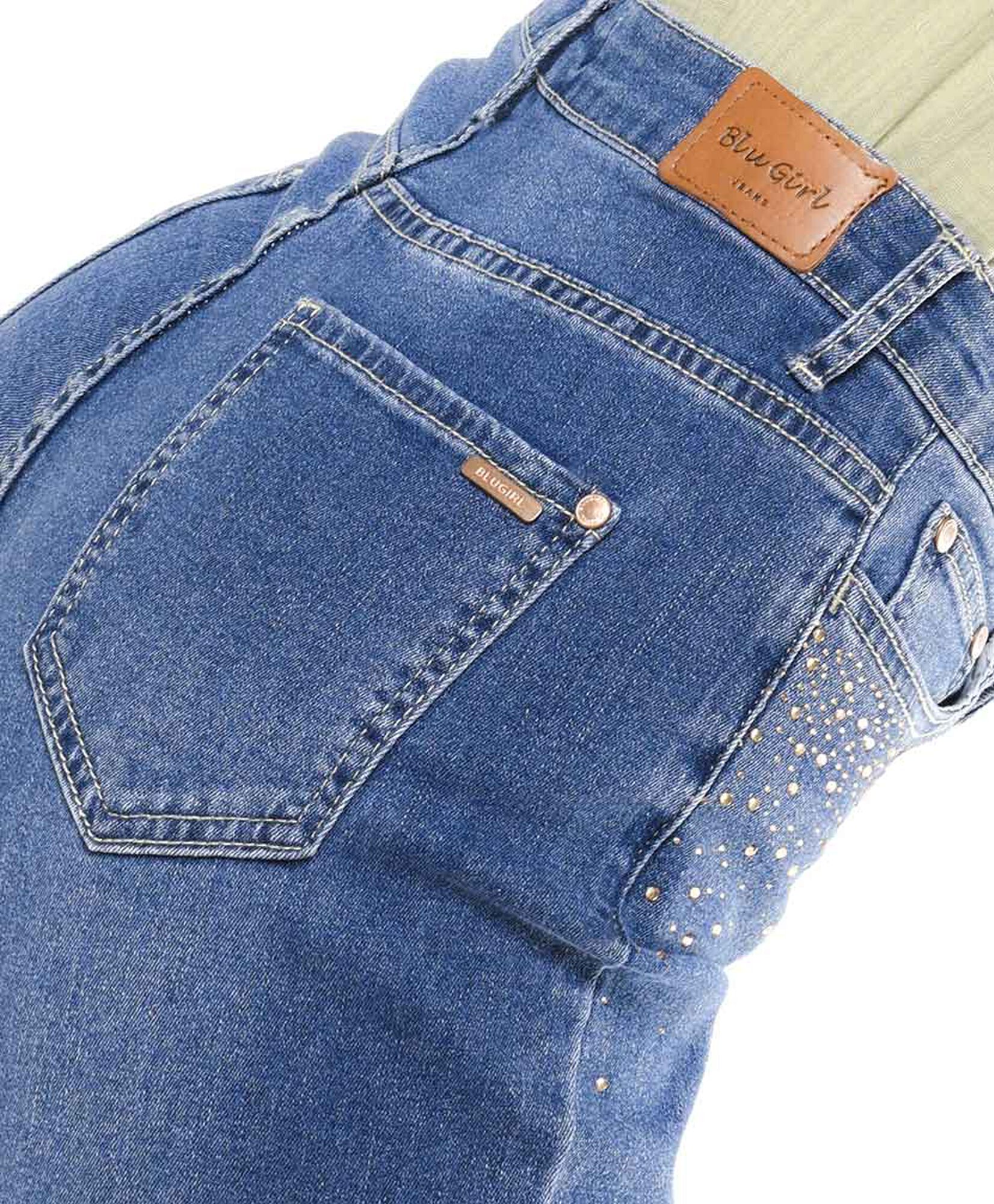Jeans mujer brillos flare Jeans mujer brillos flare