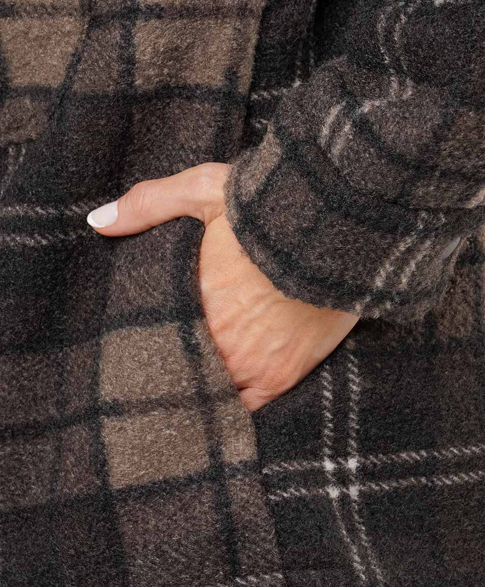 Chaqueta mujer escoc&eacute;s
