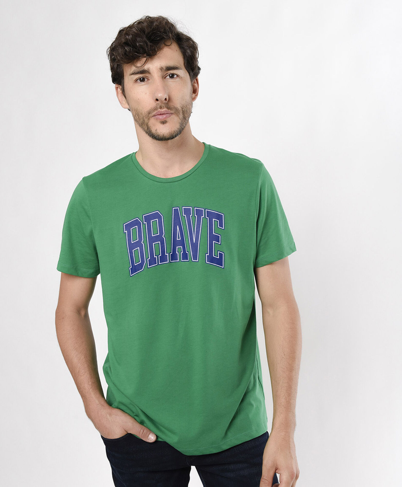Polera hombre texto Polera hombre texto