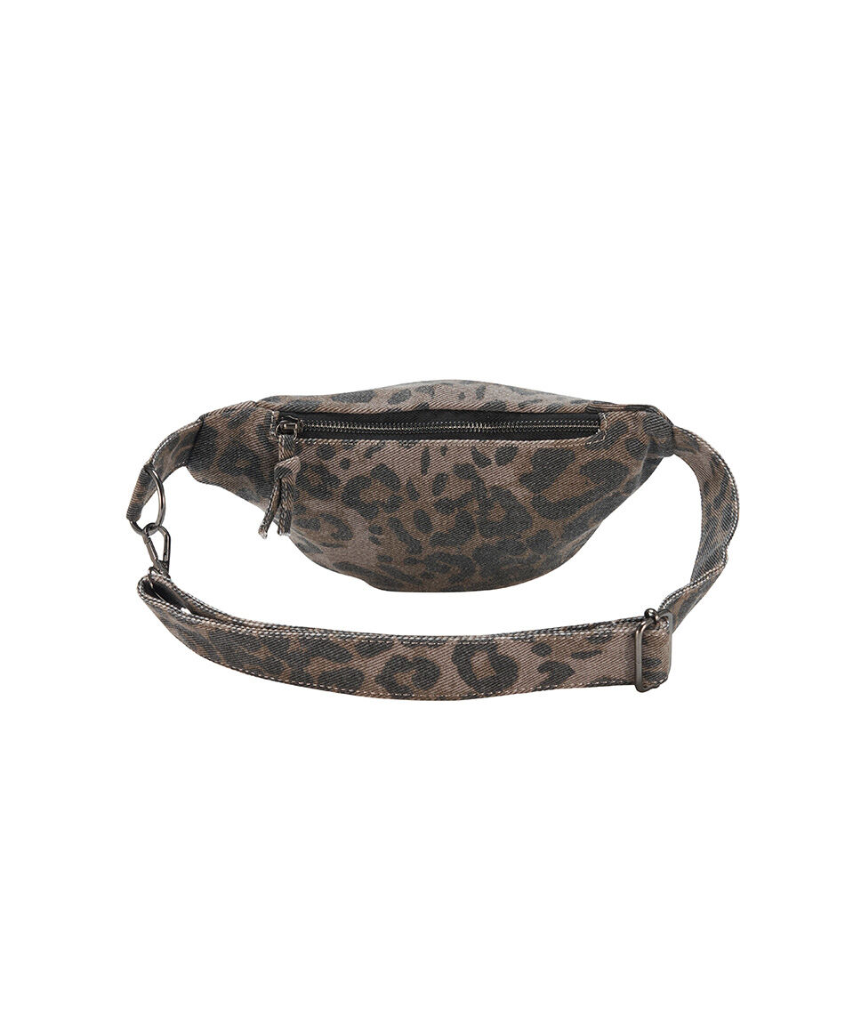 Banano mujer animal print