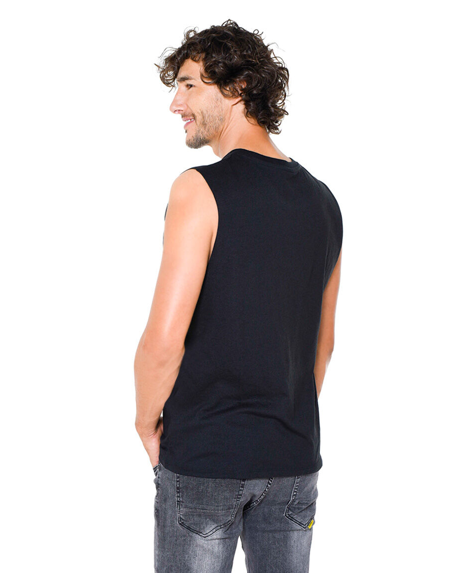 Polera sin mangas urbana