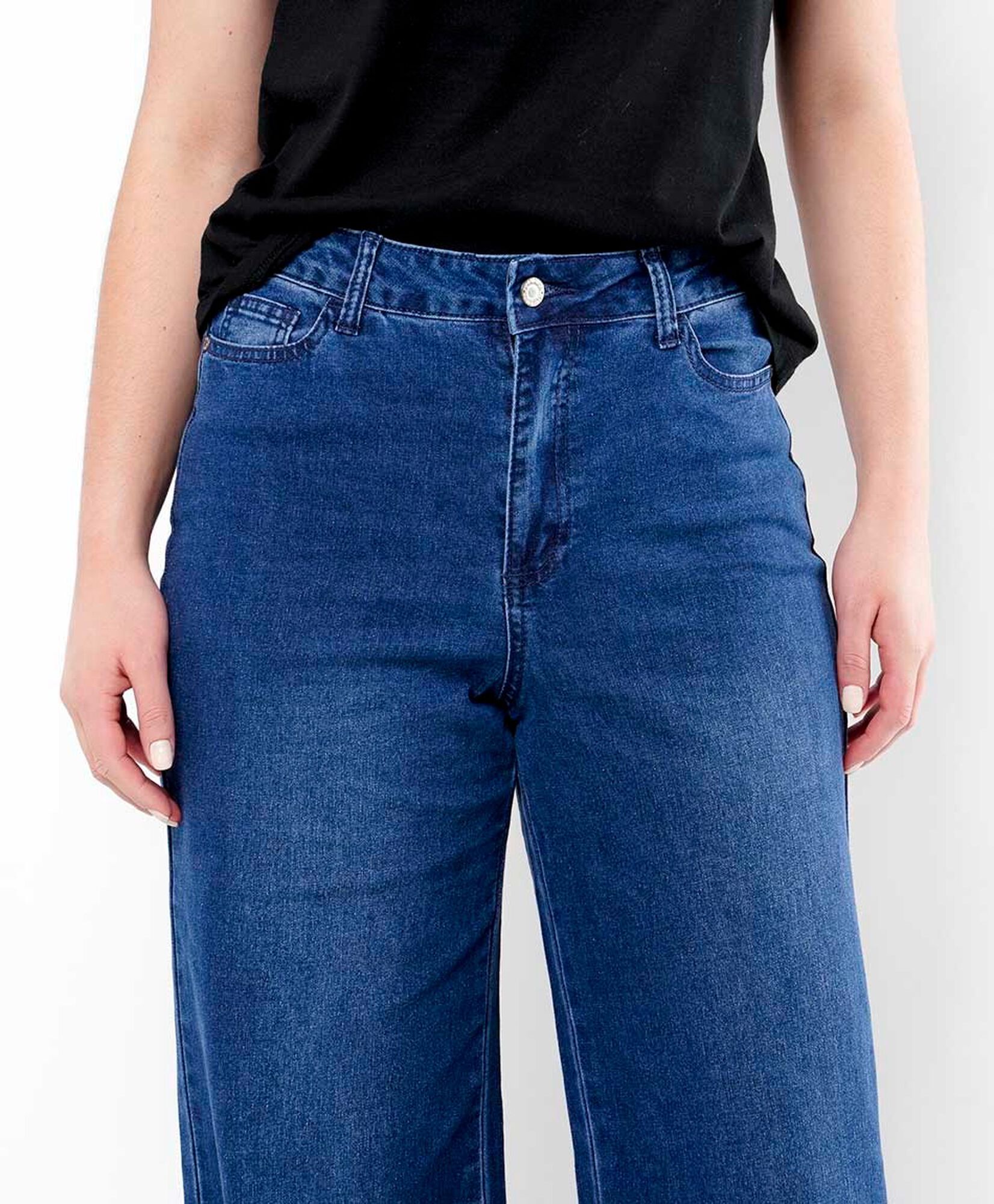 Jeans mujer liso wide Jeans mujer liso wide