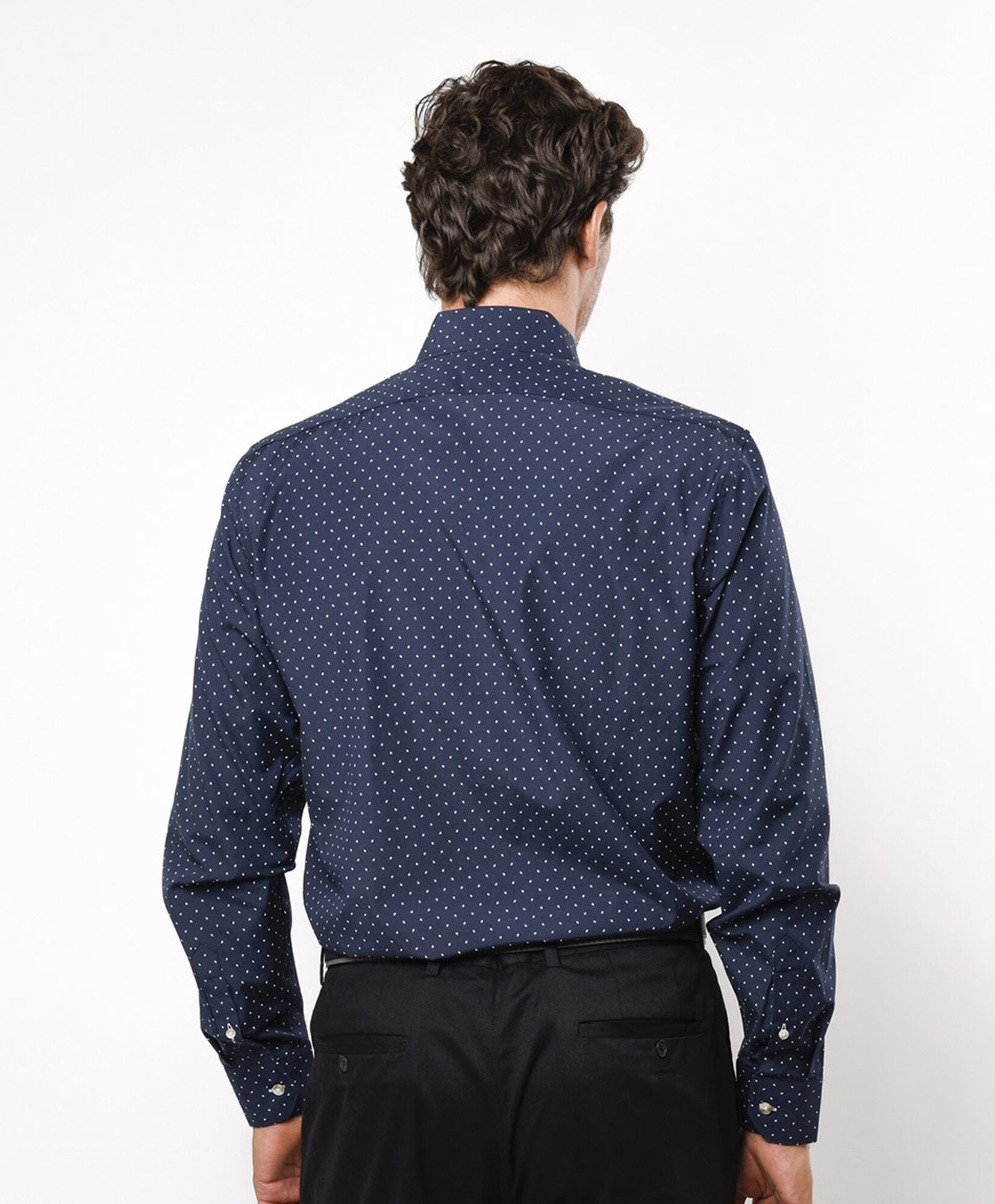 Camisa hombre puntos blancos Camisa hombre puntos blancos