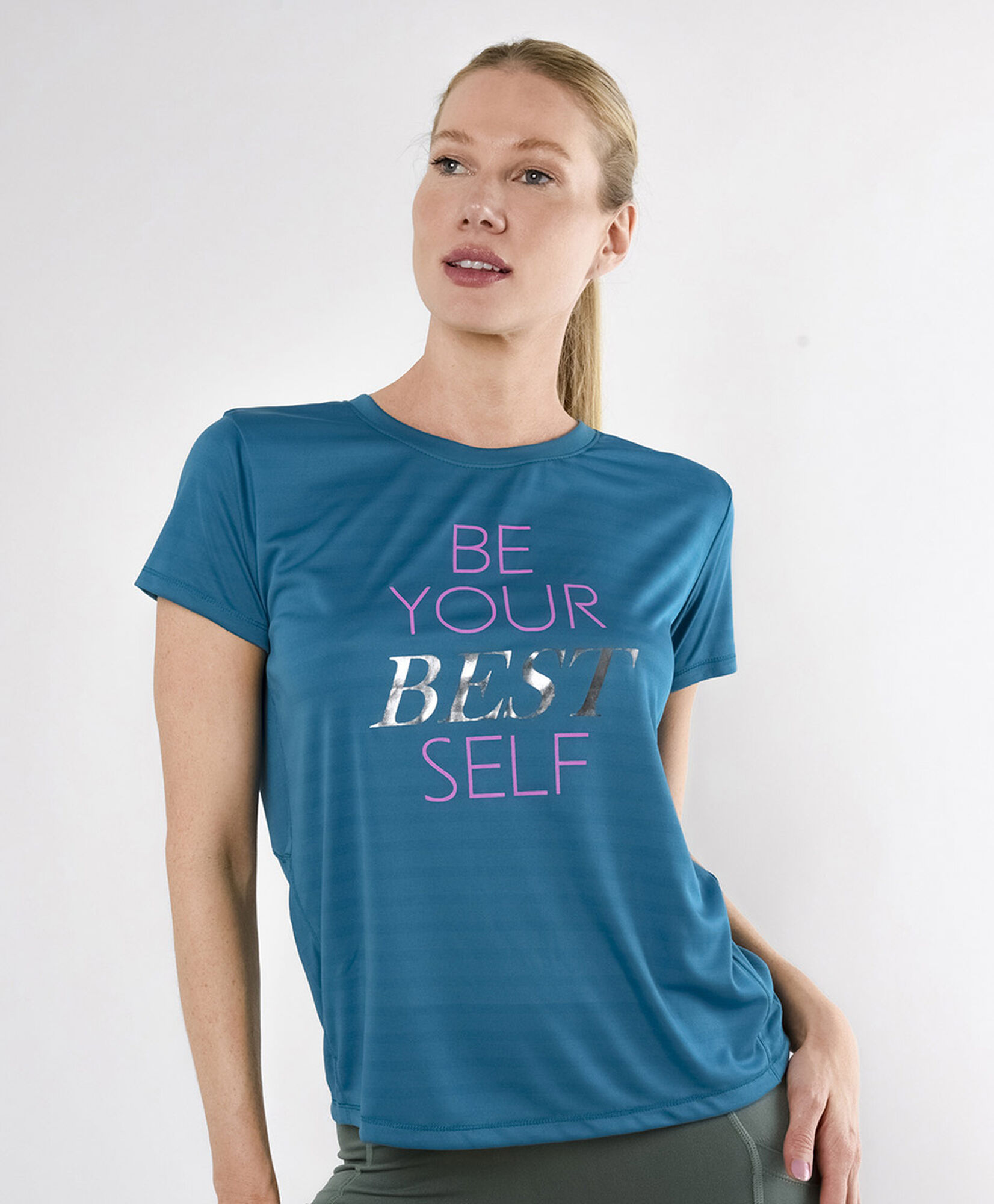 Polera deportiva mujer frase Polera deportiva mujer frase