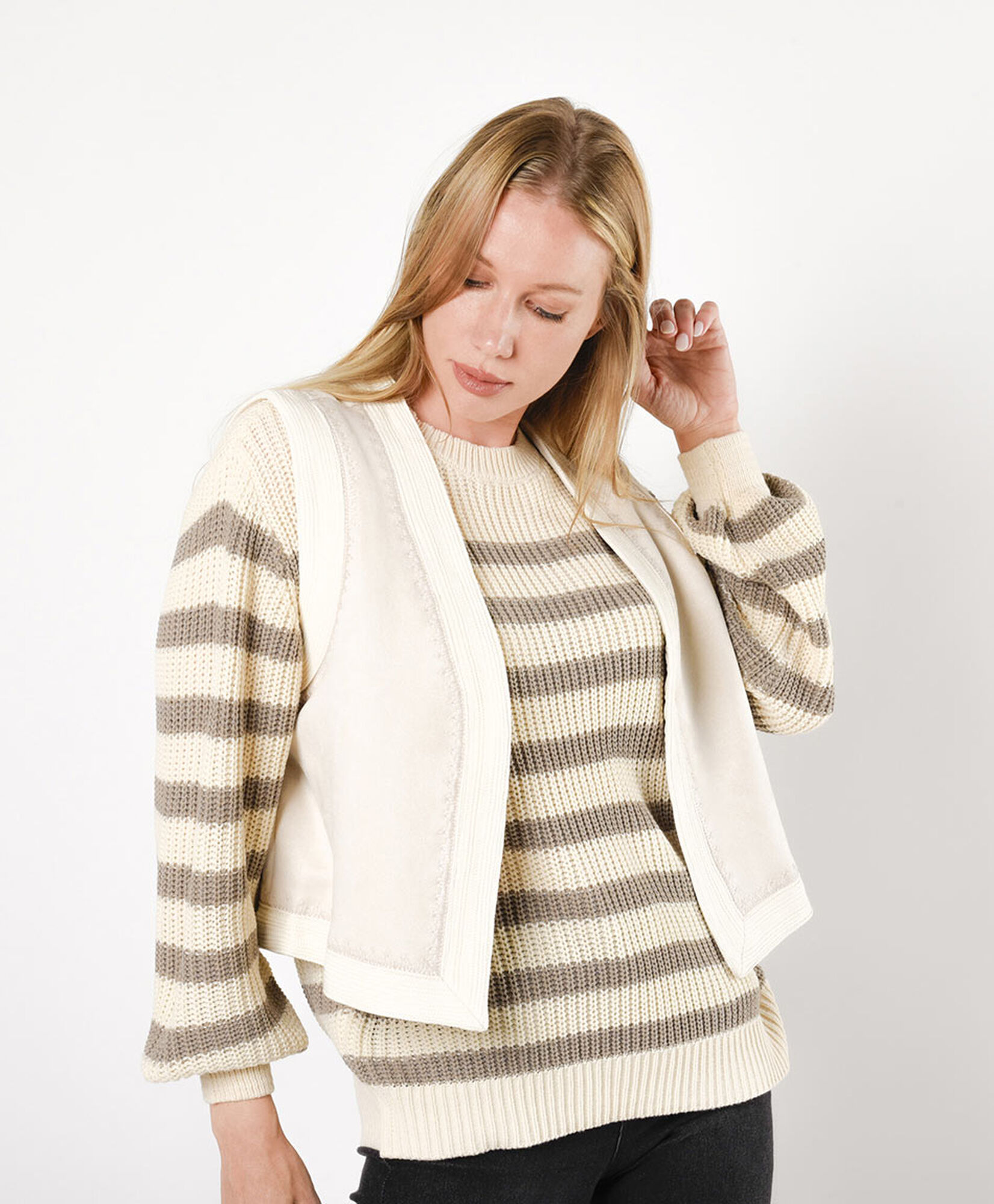 Chaqueta mujer gamuza sin mangas Chaqueta mujer gamuza sin mangas