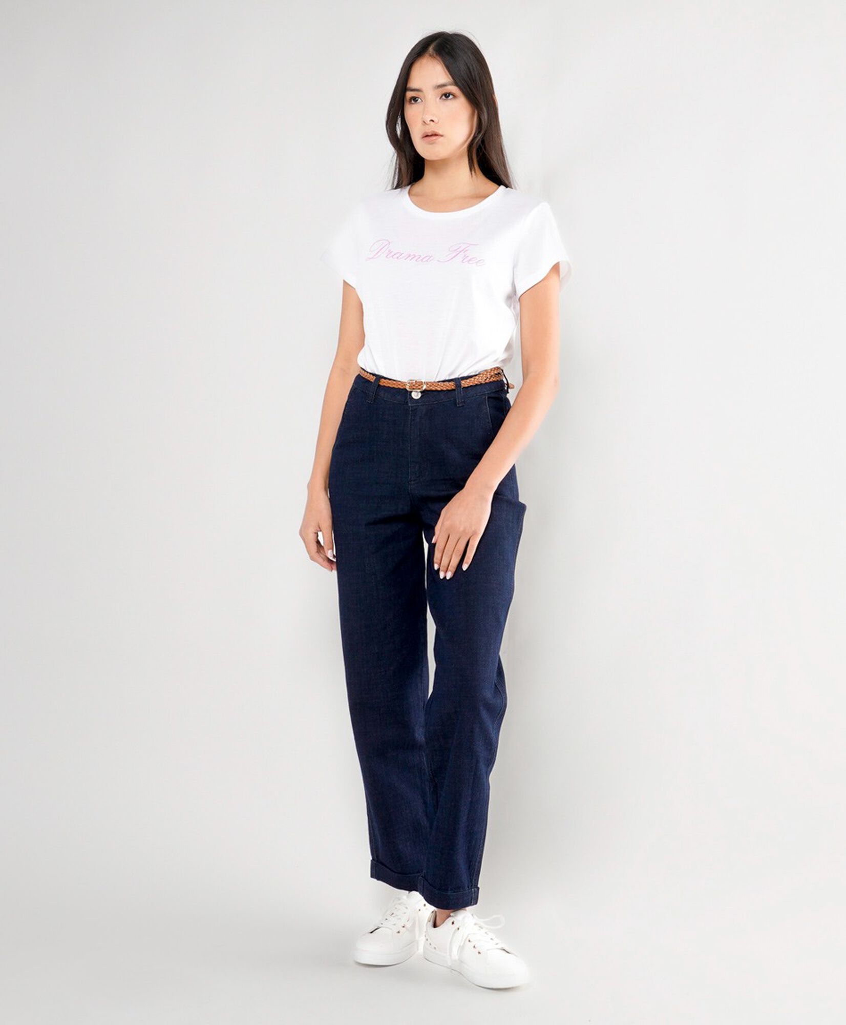 Pantalón mujer light cinturón Pantalón mujer light cinturón