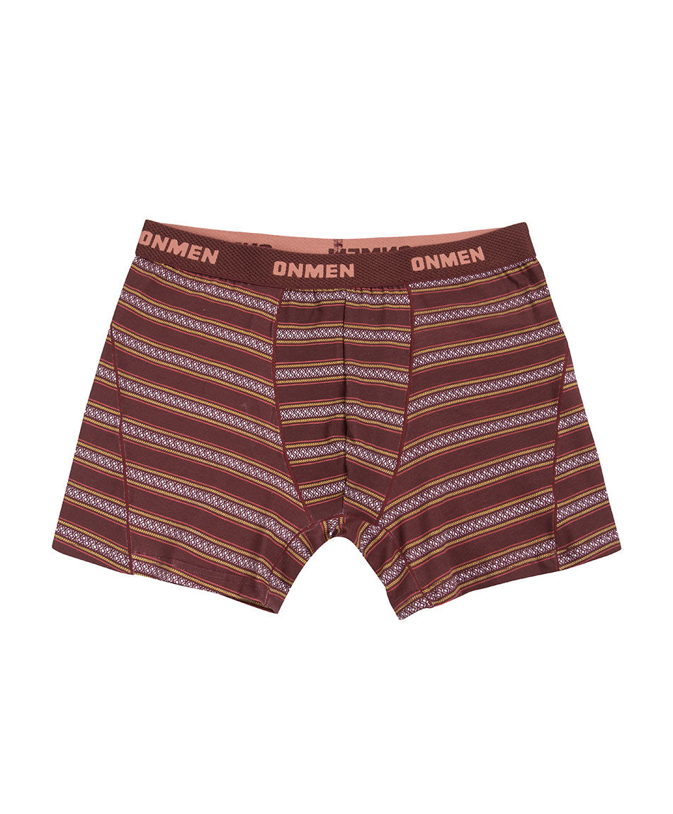 Pack 3 boxer hombre dise&ntilde;o rojo