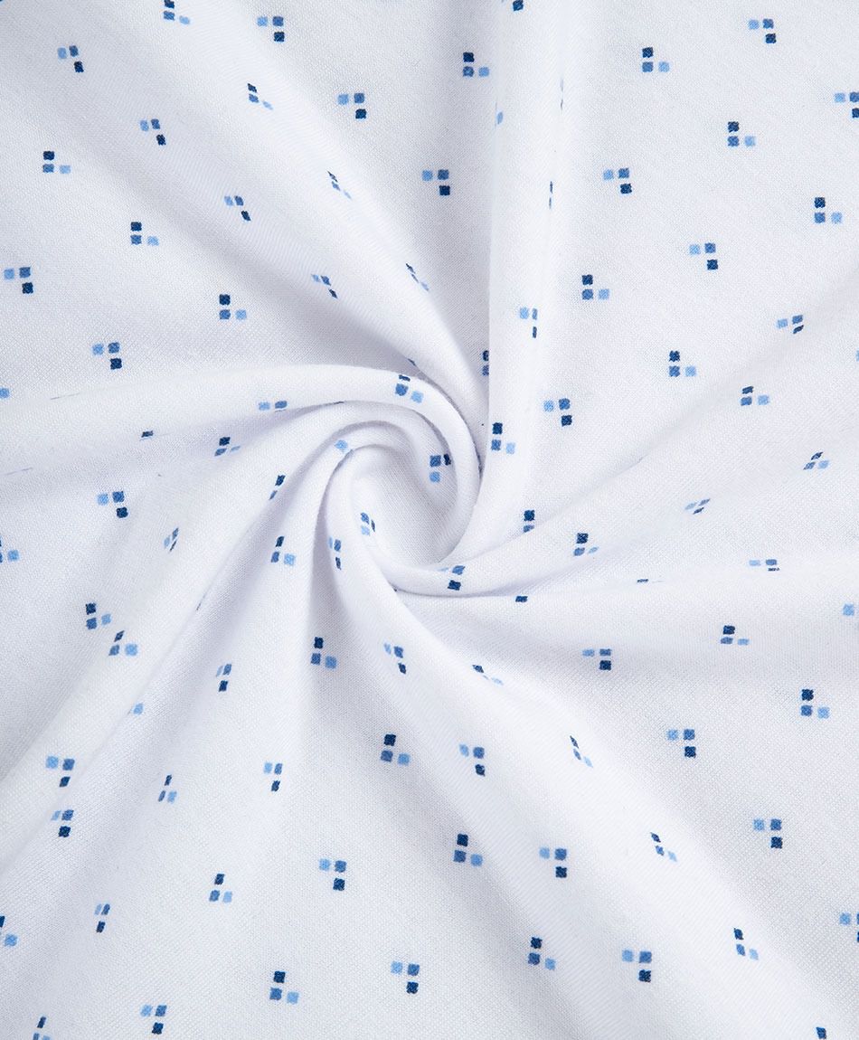 Polera hombre cuello polo puntos azules