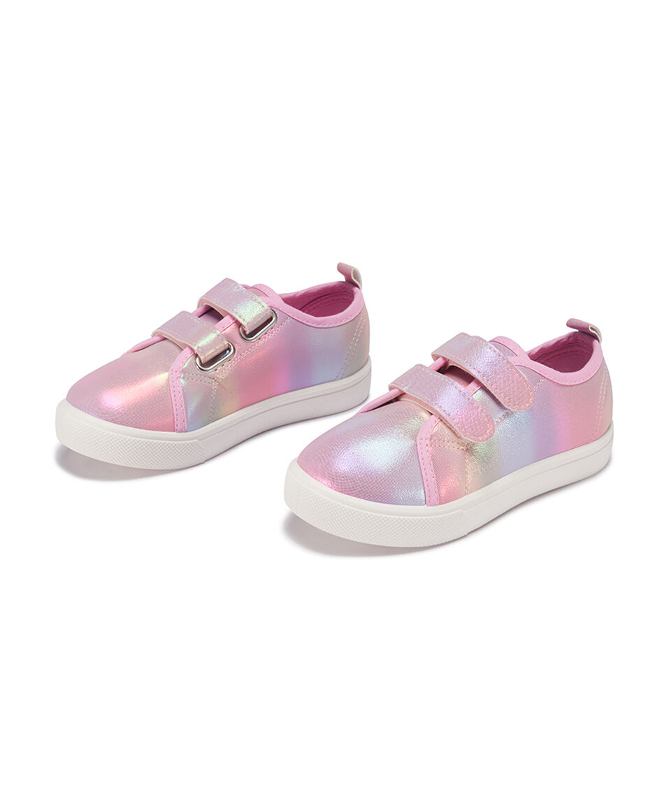 Zapatilla infantil (20 a 27) glitter velcro