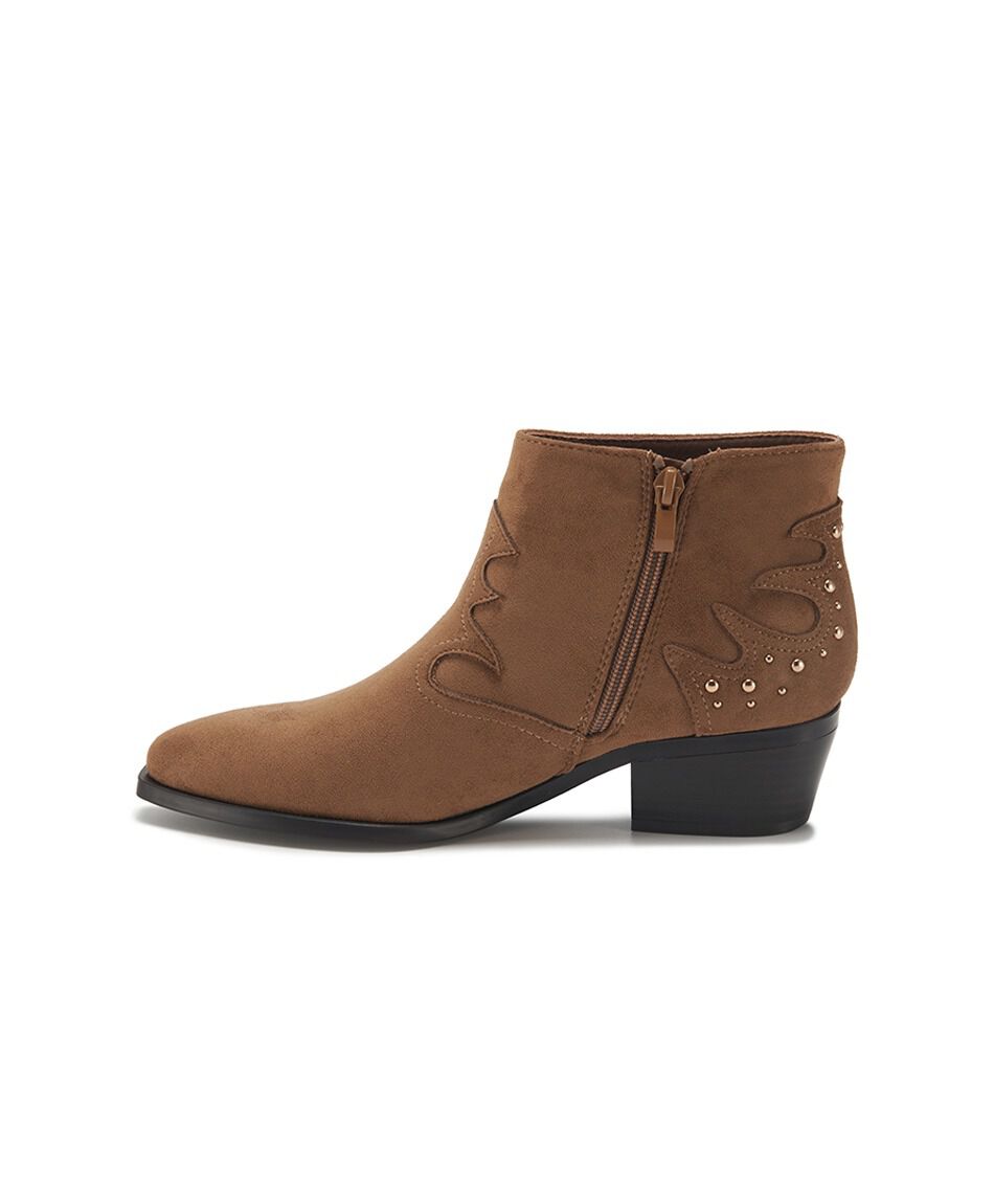 Bot&iacute;n mujer vaquero camel