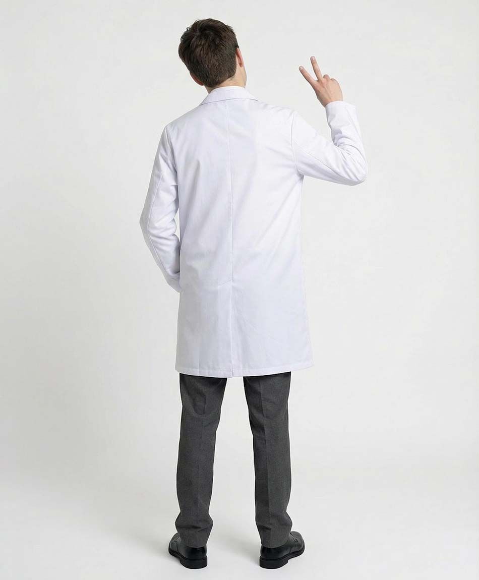 Cotona escolar blanca