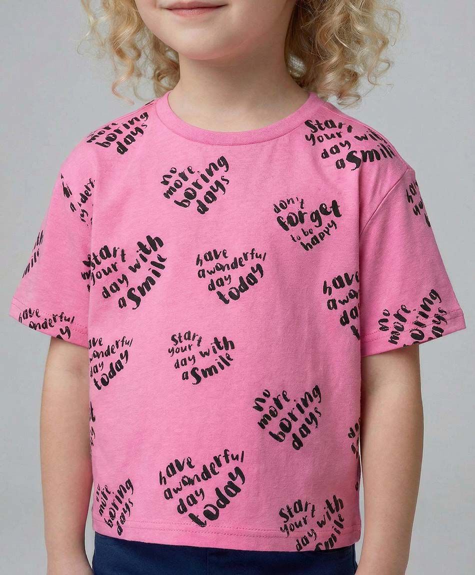 Polera ni&ntilde;a frases