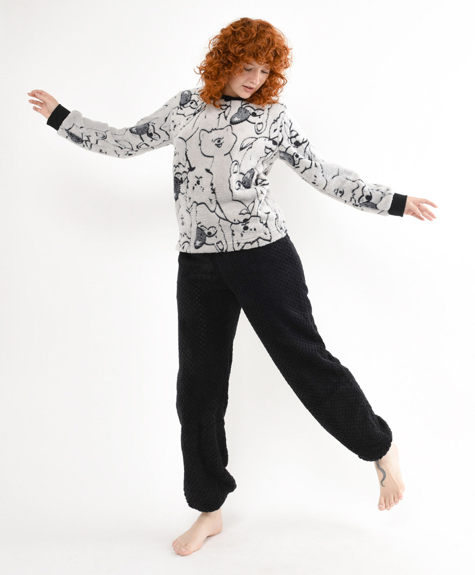 Pijama mujer perritos polar Pijama mujer perritos polar
