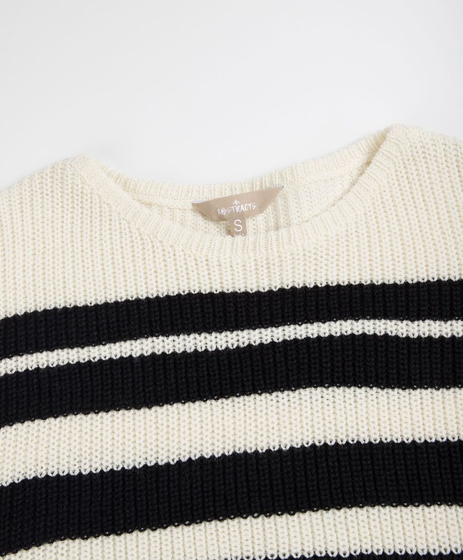 Sweater mujer black and white