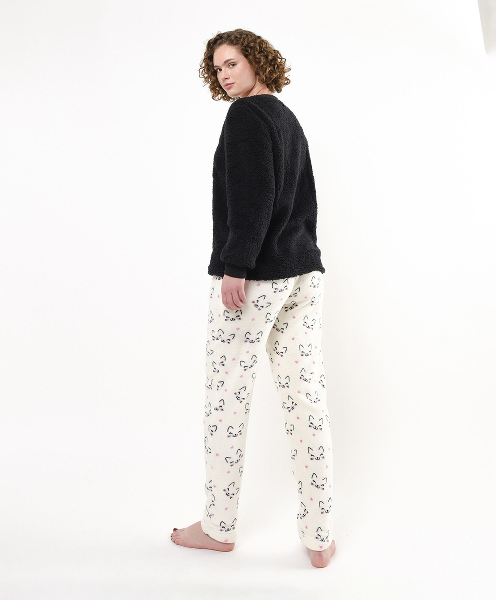 Pijama mujer chiporro gatito Pijama mujer chiporro gatito