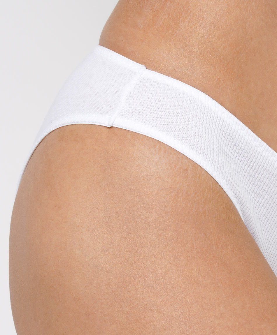 Pack 2 bikini mujer acanalados