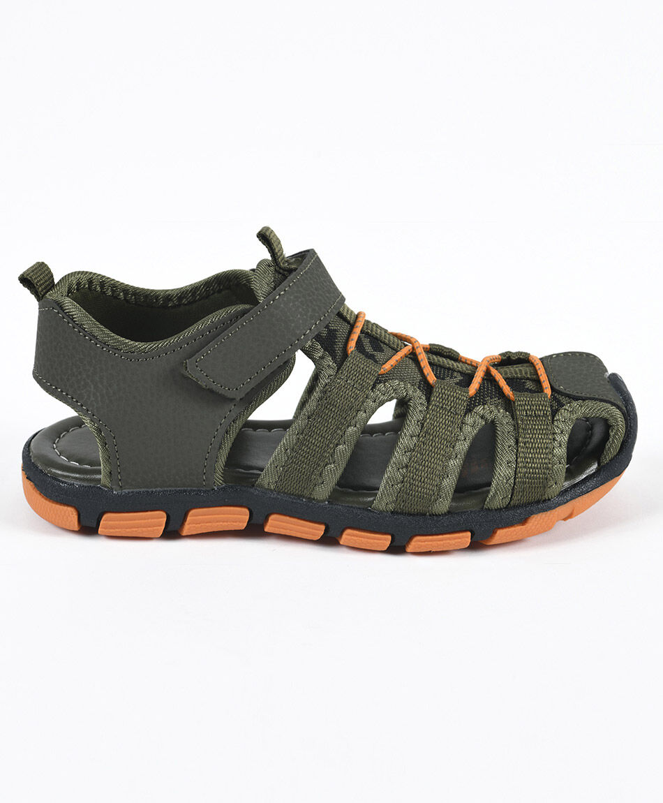 Sandalias ni&ntilde;o outdoor tricolor