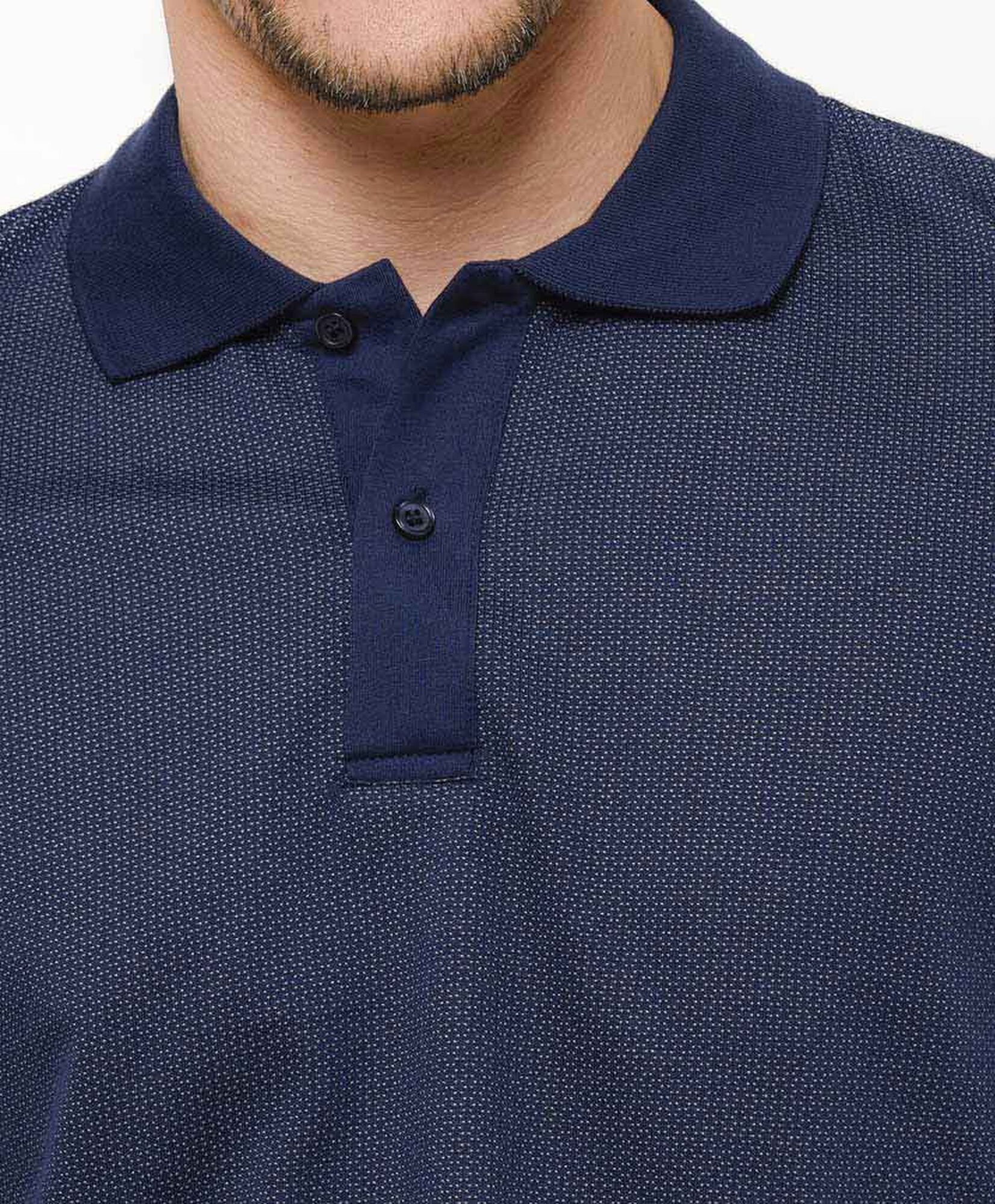 Polera hombre rib cuello polo Polera hombre rib cuello polo