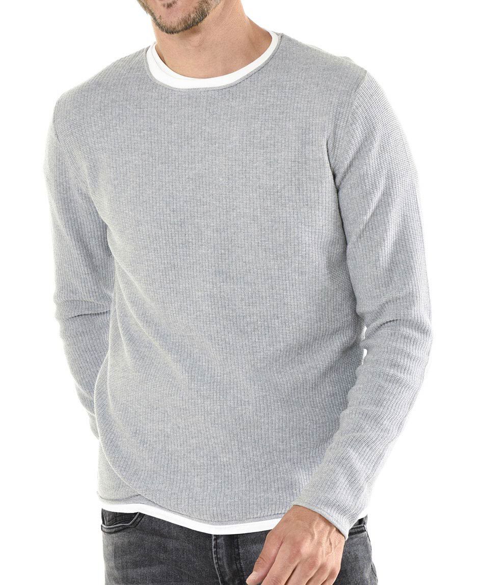 Sweater cuello redondo