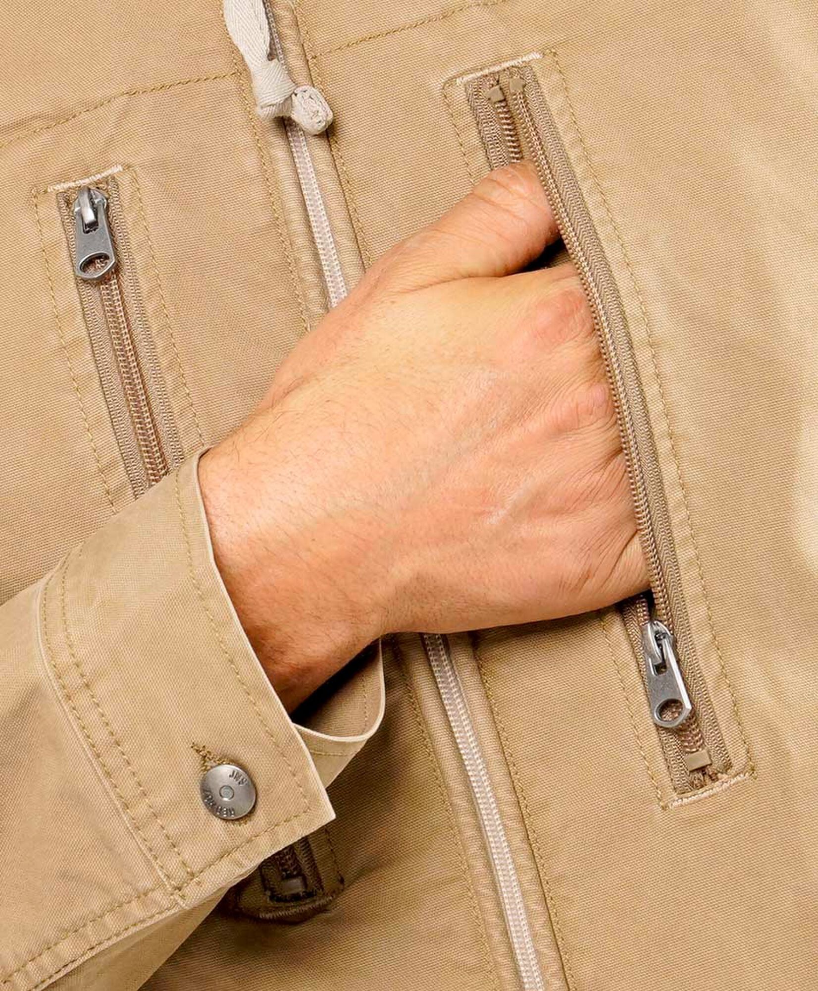 Chaqueta hombre bolsillos cierres Chaqueta hombre bolsillos cierres
