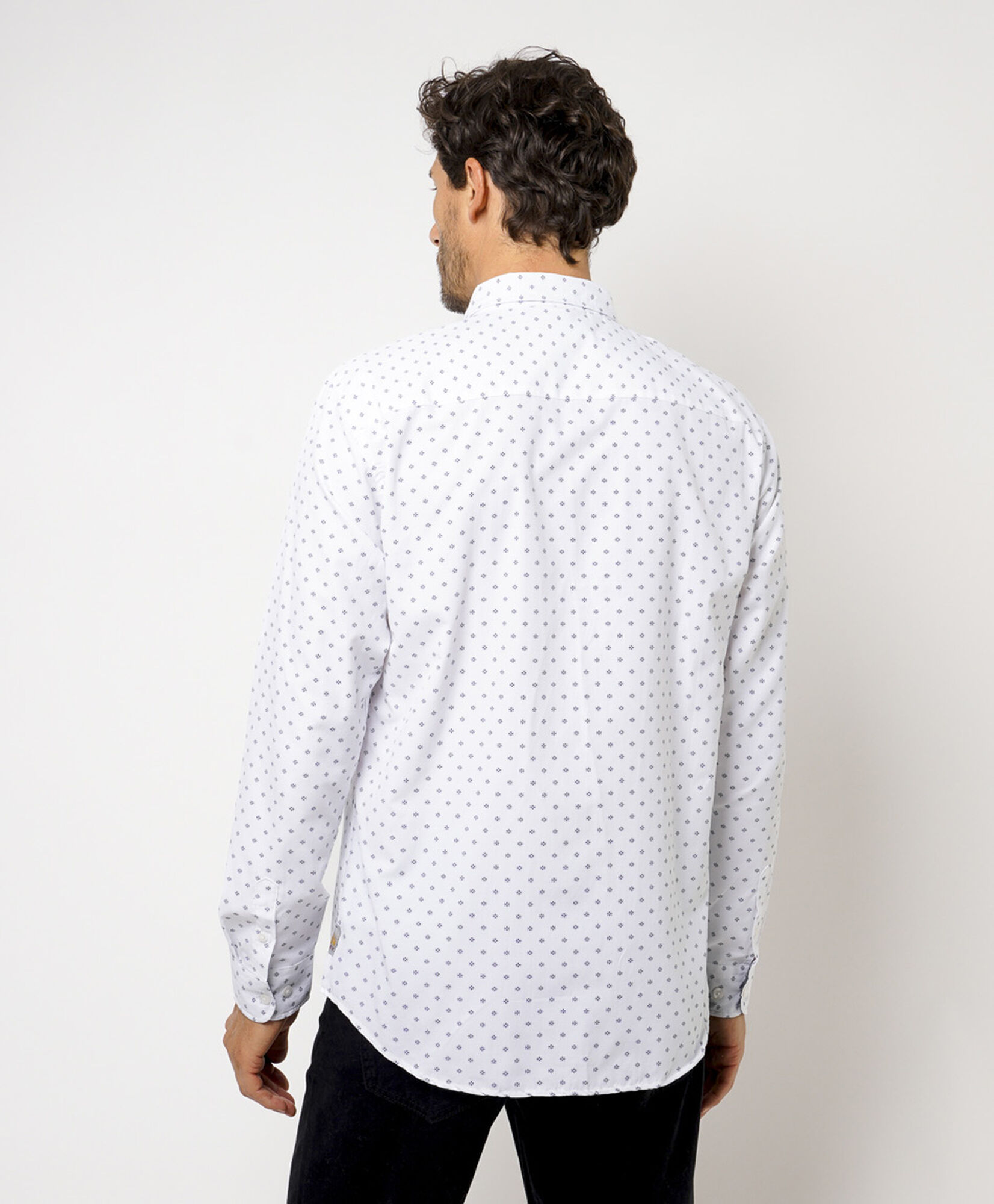 Camisa hombre mini print Camisa hombre mini print