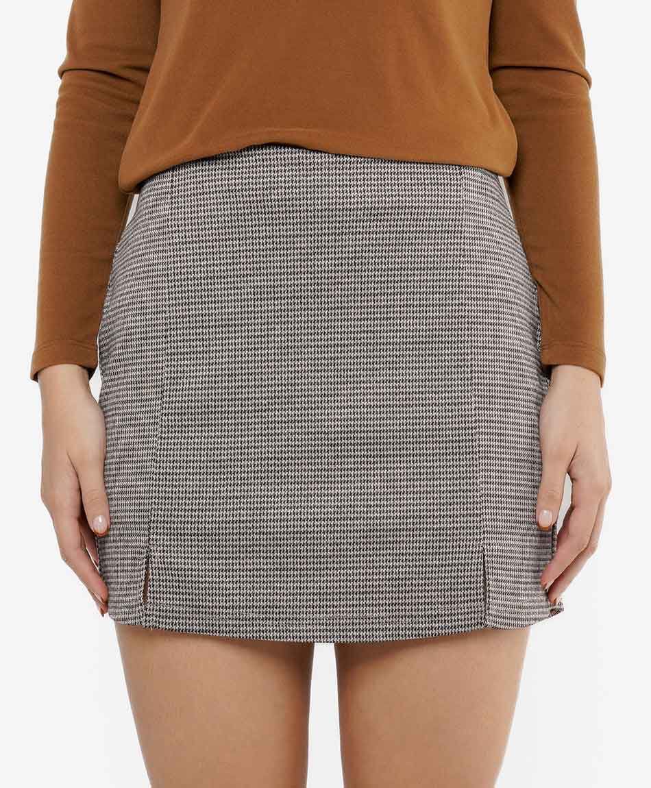 Mini falda mujer pr&iacute;ncipe de gales