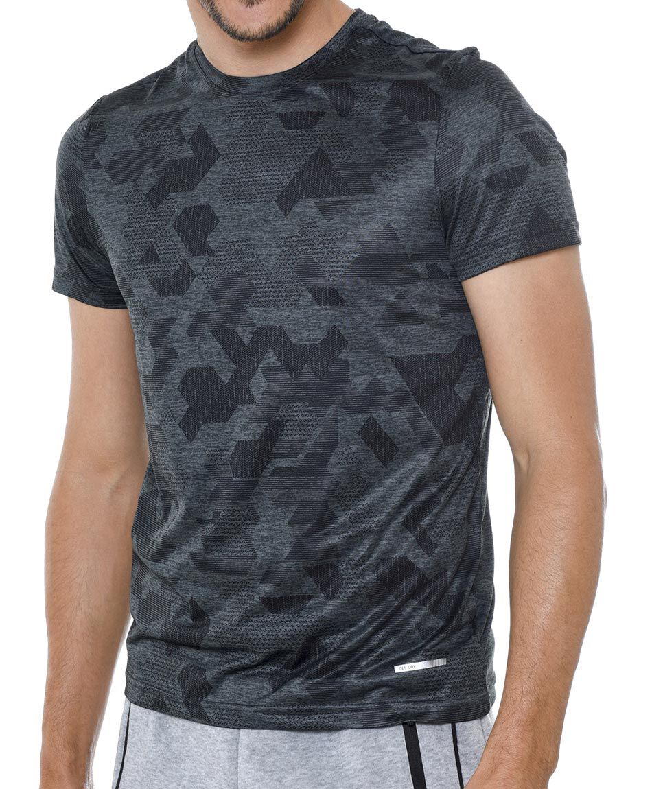 Polera deportiva print