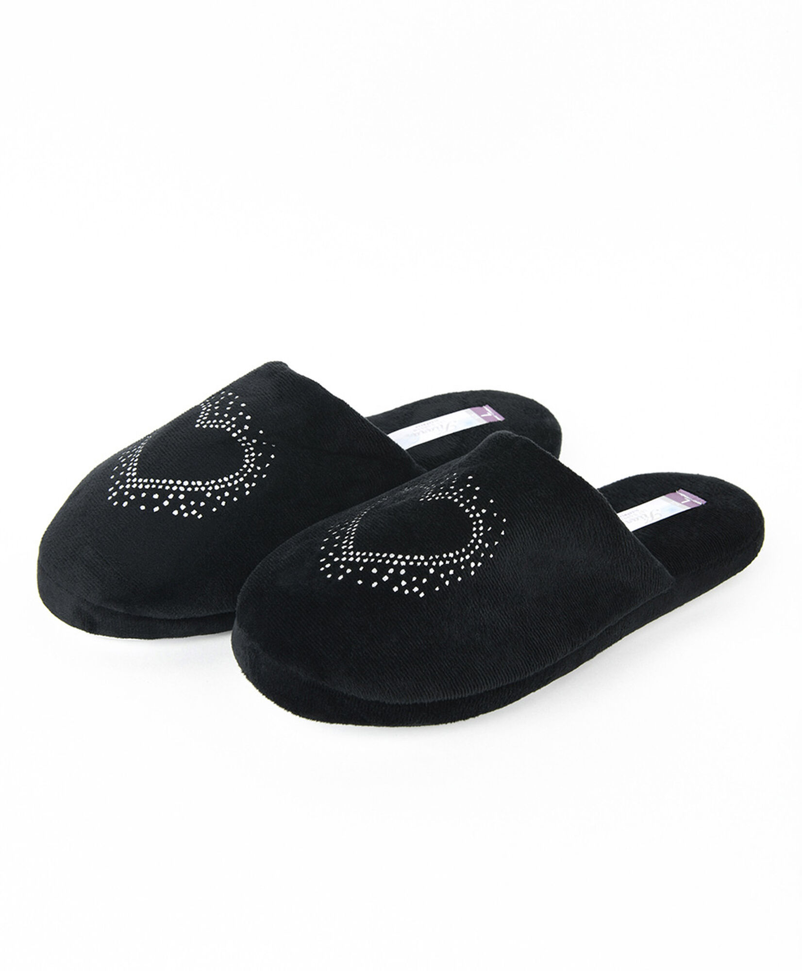 Pantufla mujer corazón brillante Pantufla mujer corazón brillante