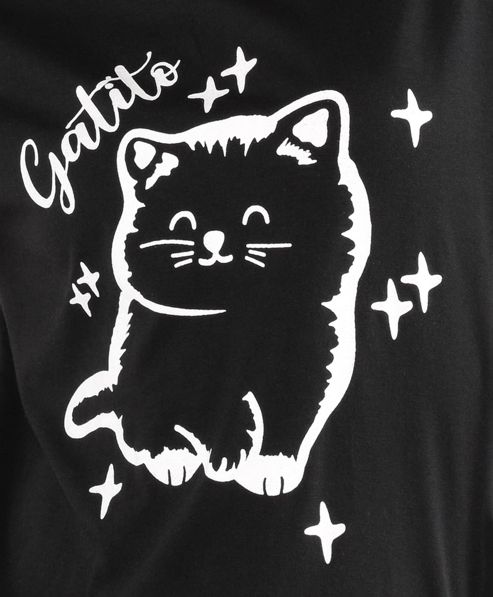Pijama mujer gatito capri Pijama mujer gatito capri