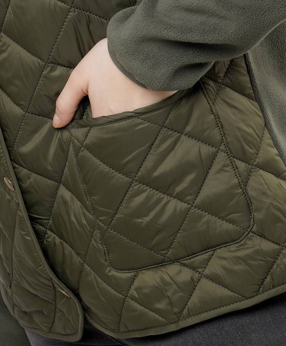 Chaqueta mujer mixta quilt