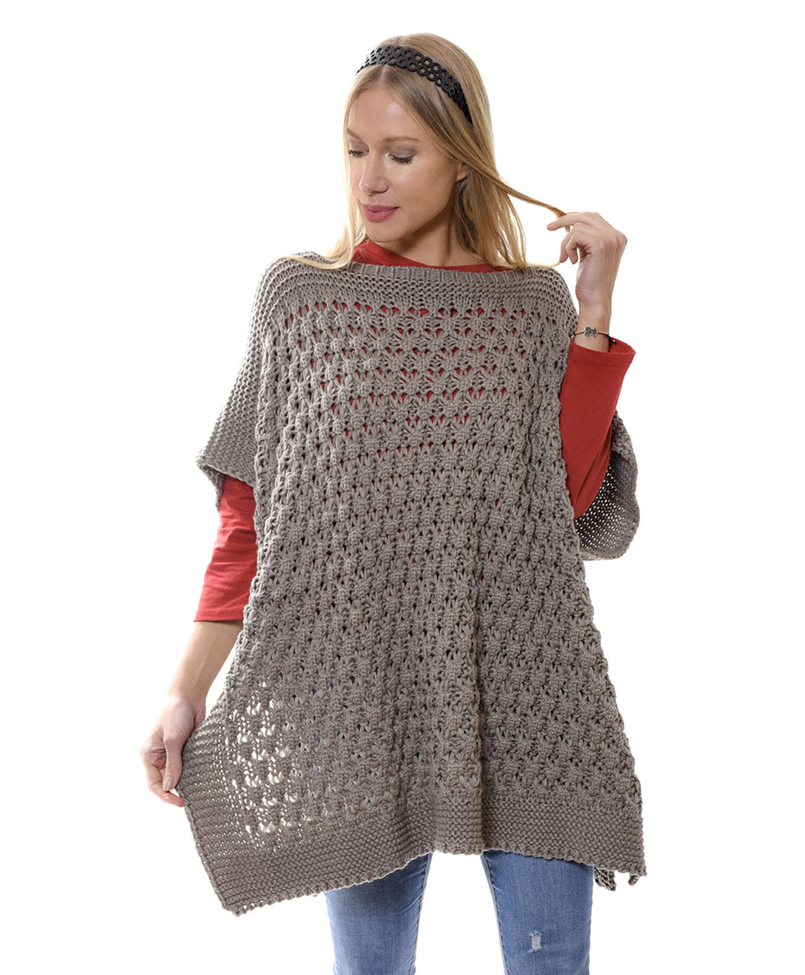 Poncho cuadrado Poncho cuadrado