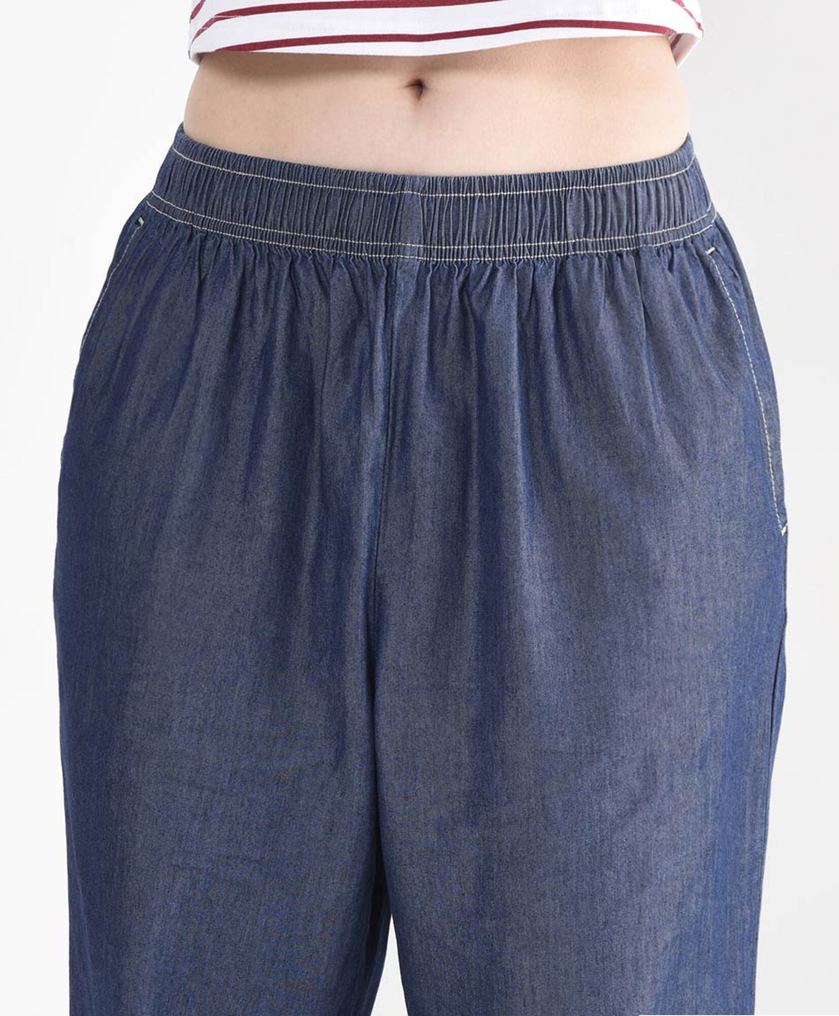 Pantalón mujer denim comfy Pantalón mujer denim comfy