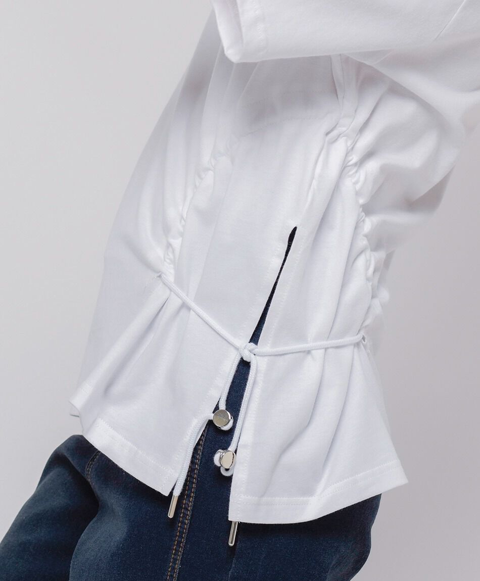 Polera mujer tirador lateral