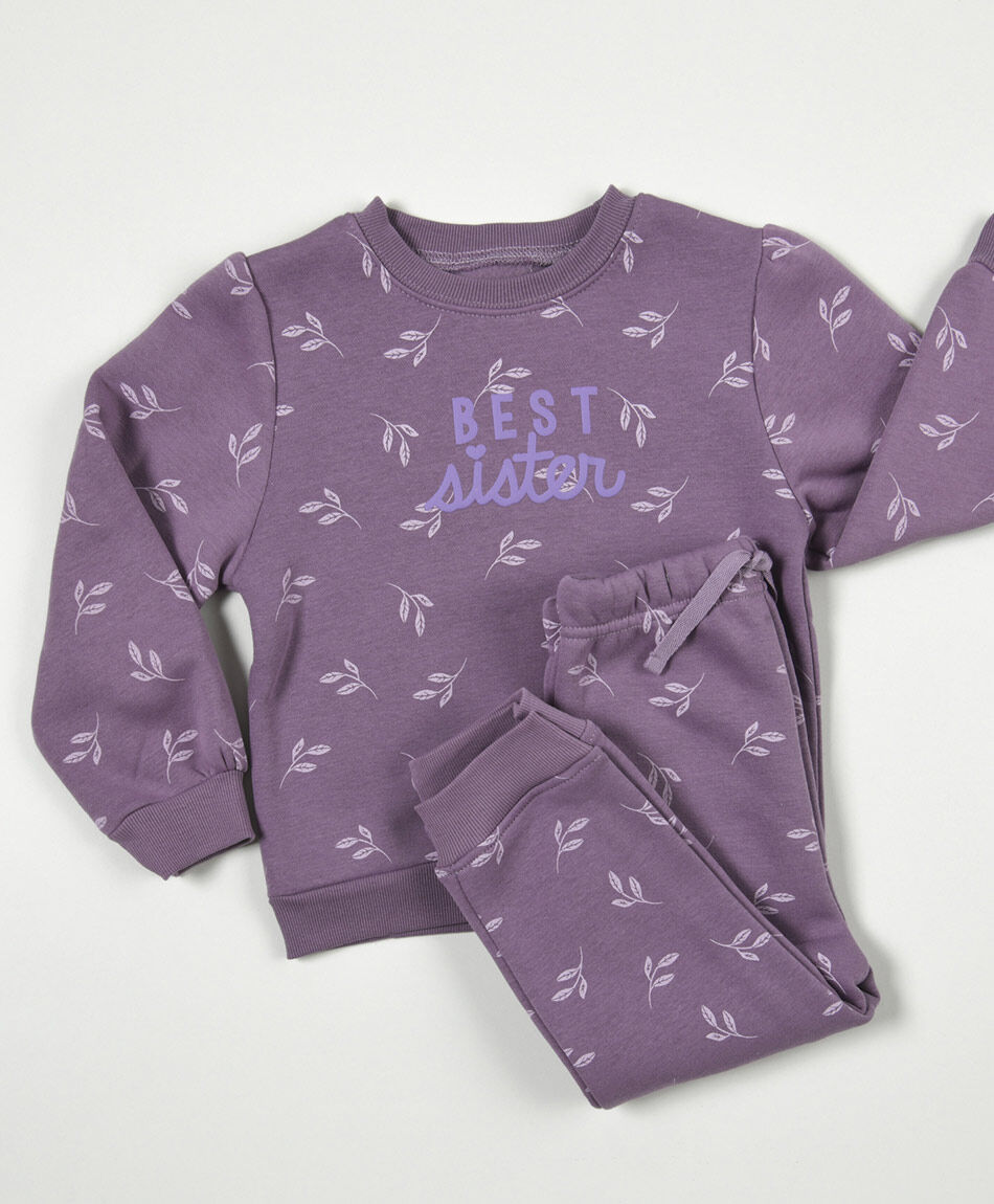 Set buzo bebé ramitas