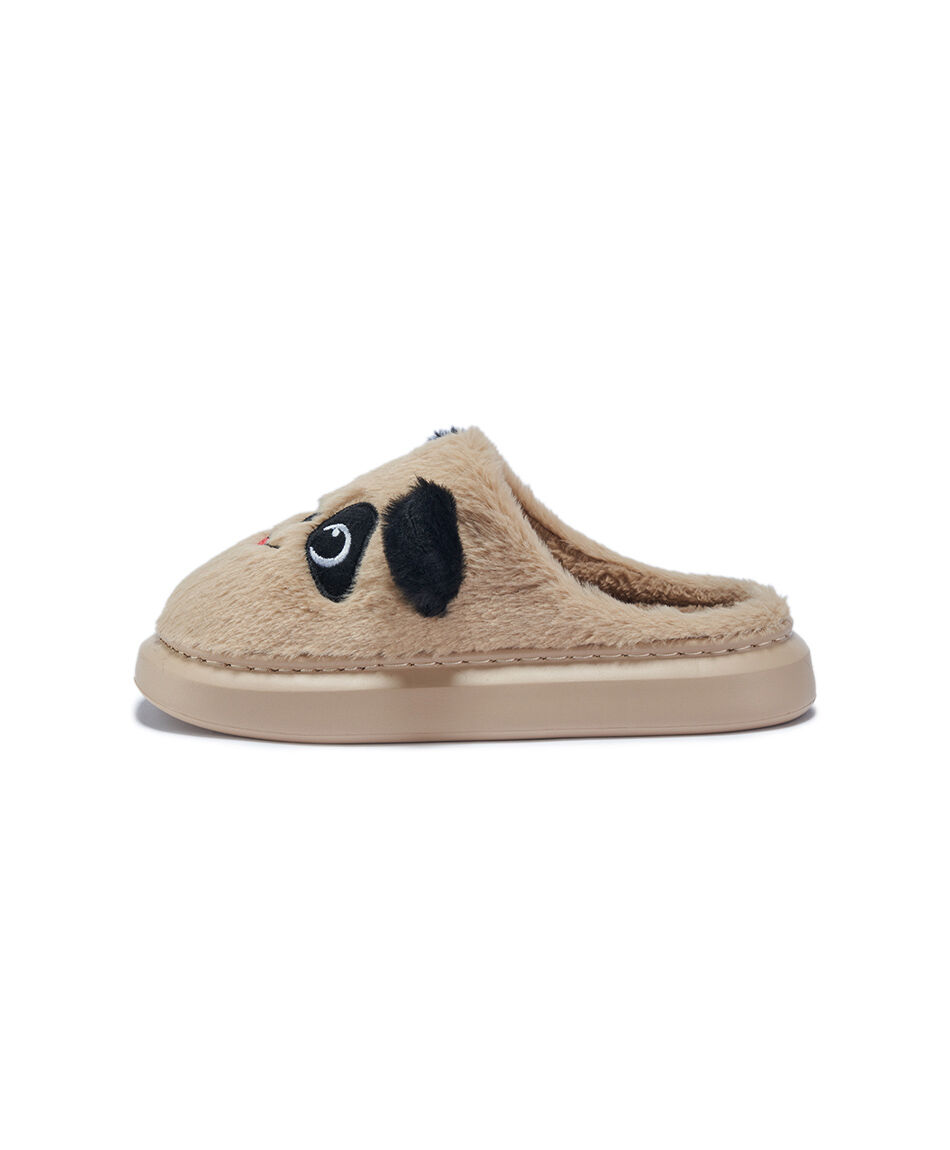 Pantufla mujer dise&ntilde;o perrito