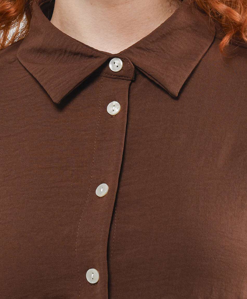 Blusa mujer lisa lazo