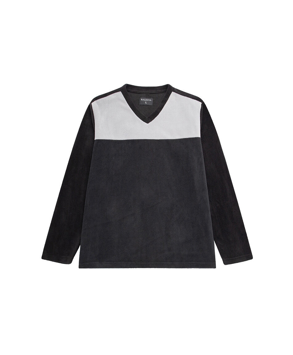 Pijama hombre polar gris