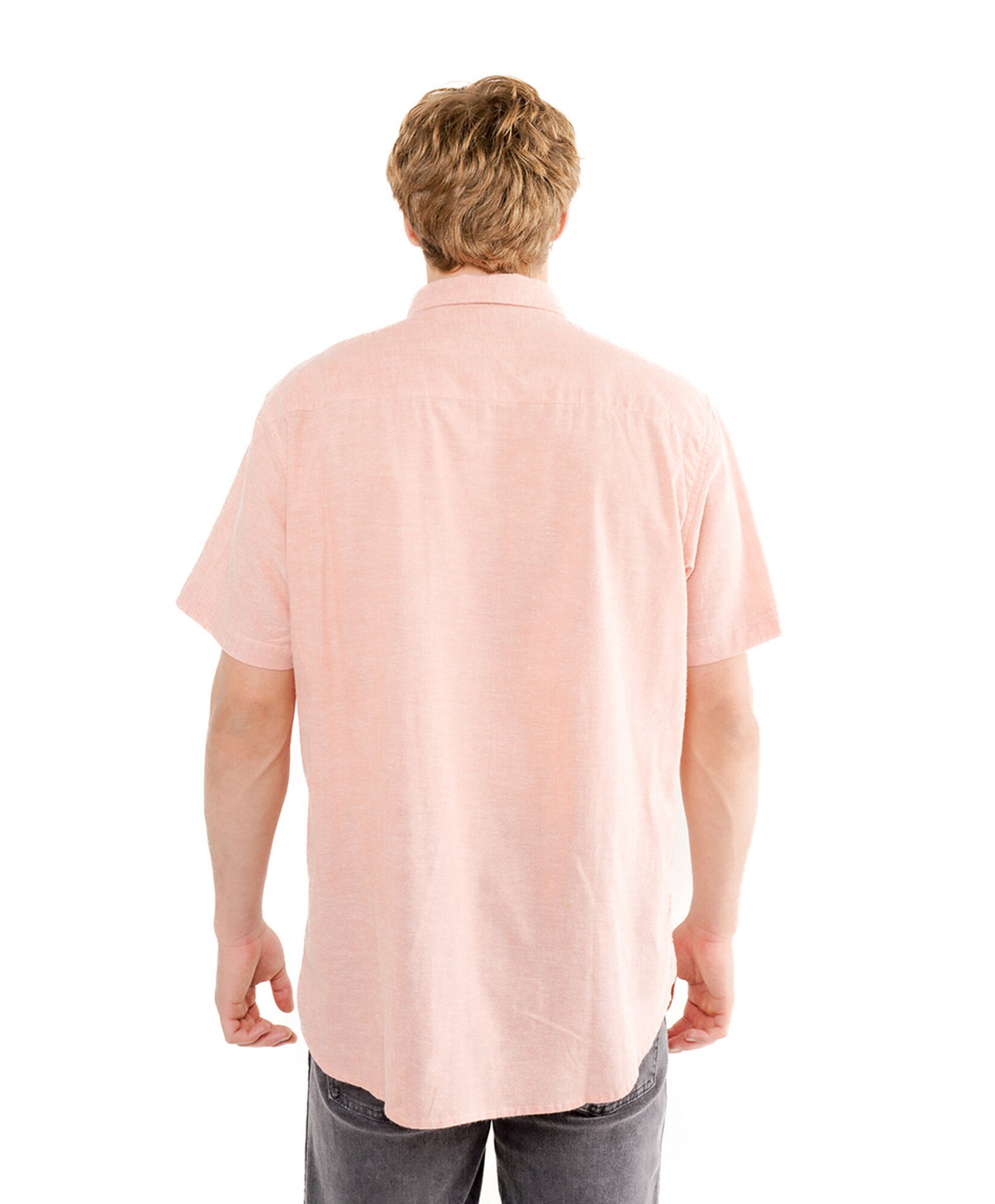 Camisa hombre lisa manga corta Camisa hombre lisa manga corta