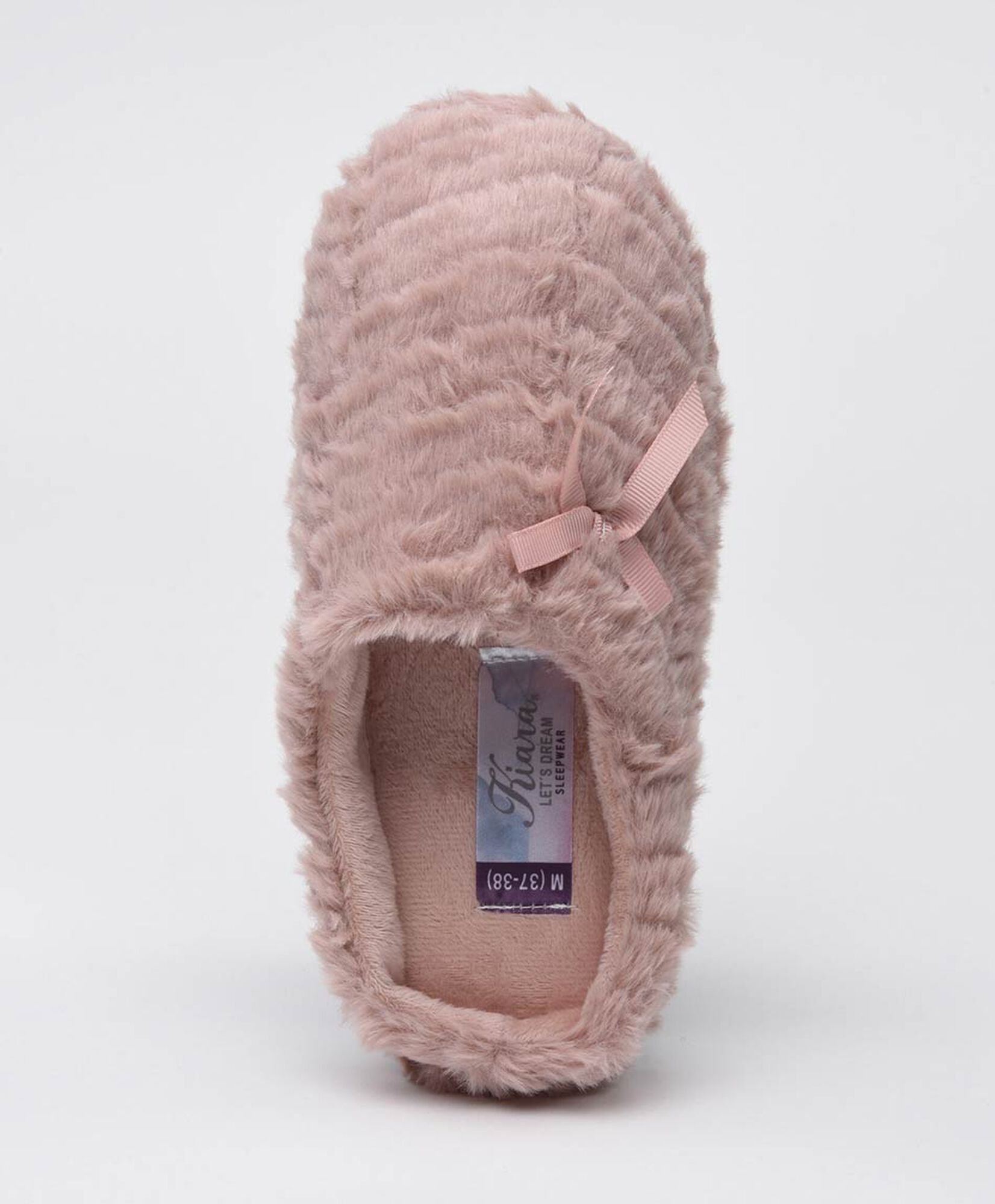 Pantuflas mujer peluditas cinta Pantuflas mujer peluditas cinta