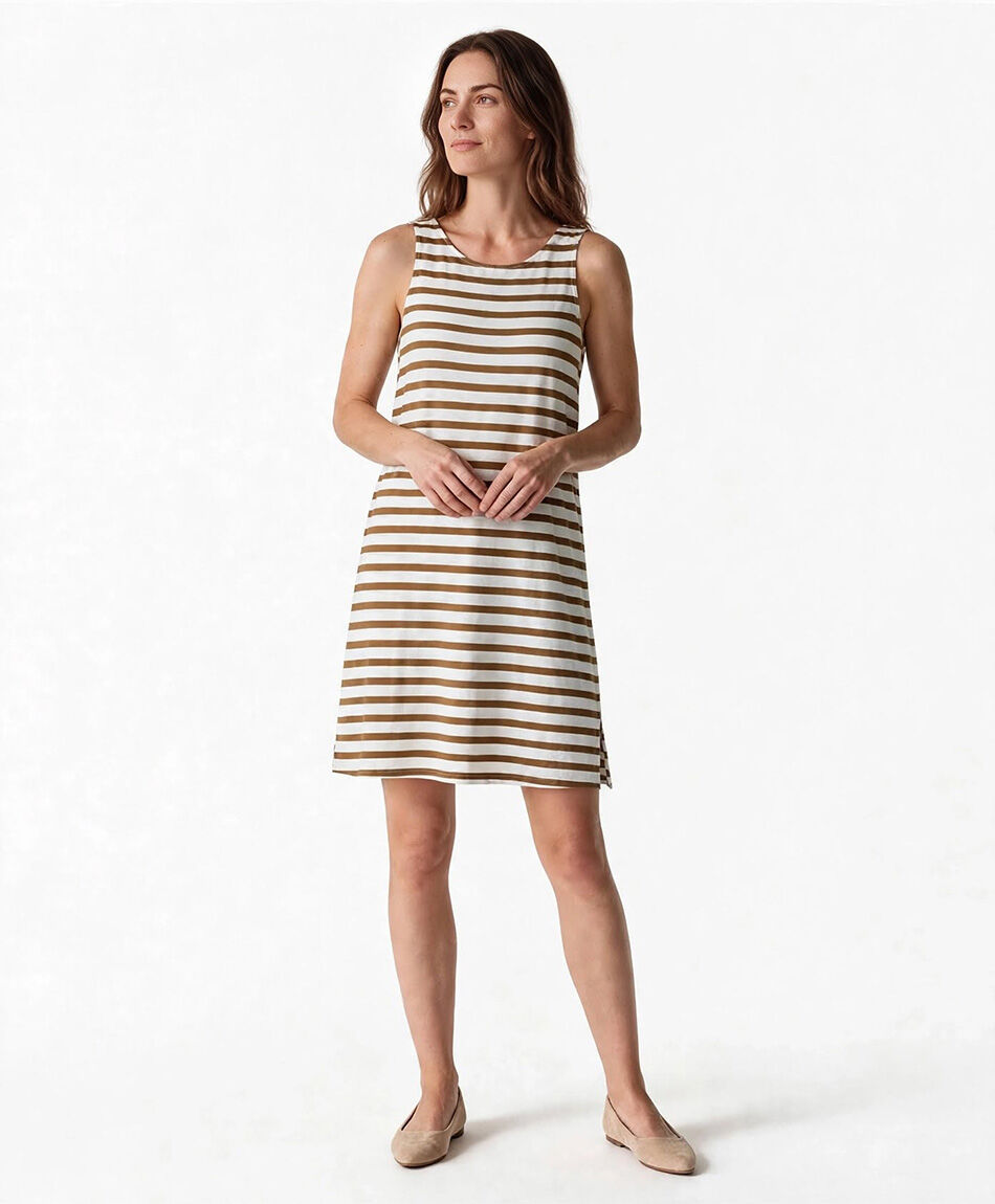 Vestido mujer rayas