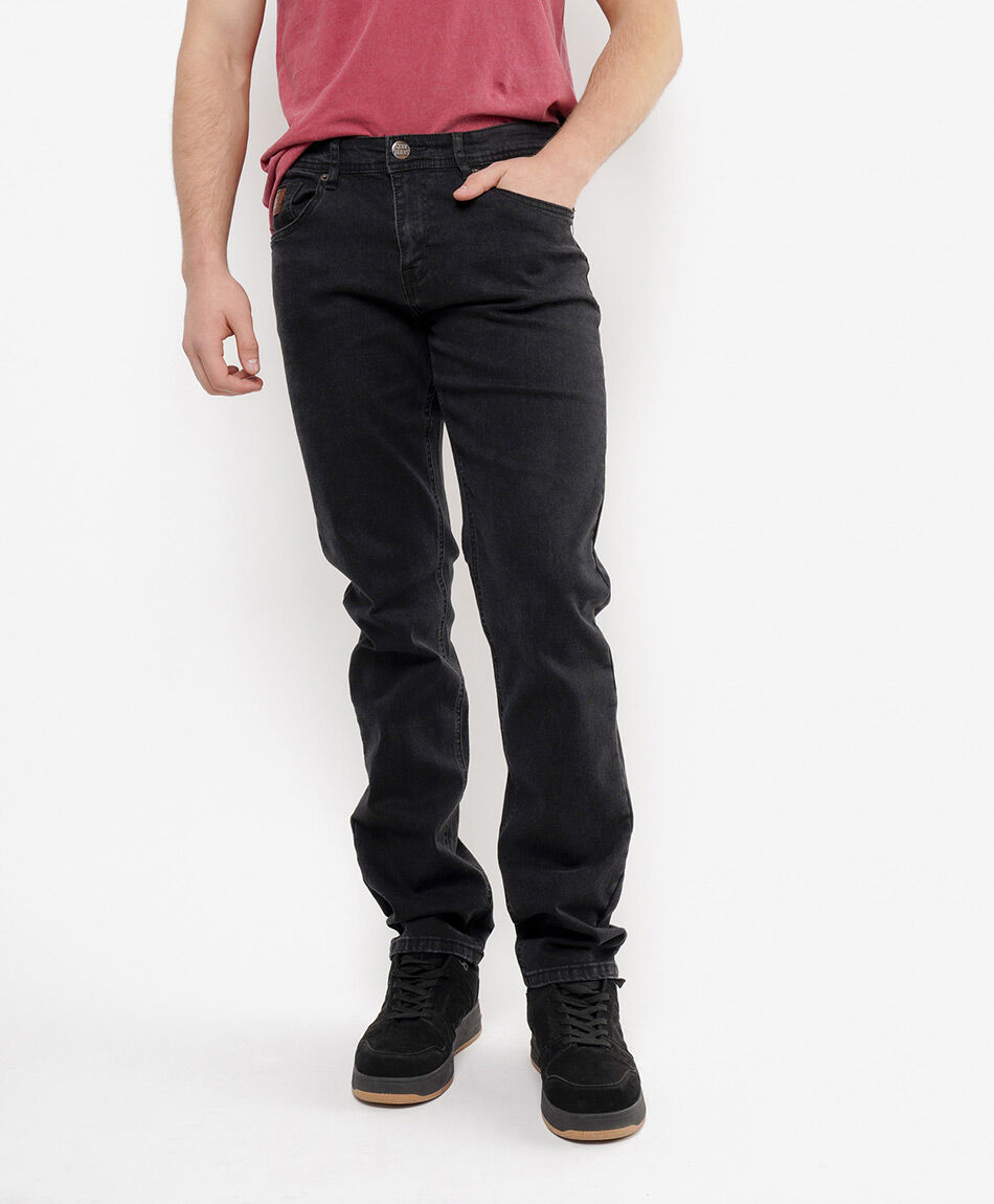 Jeans hombre desgastado slim fit