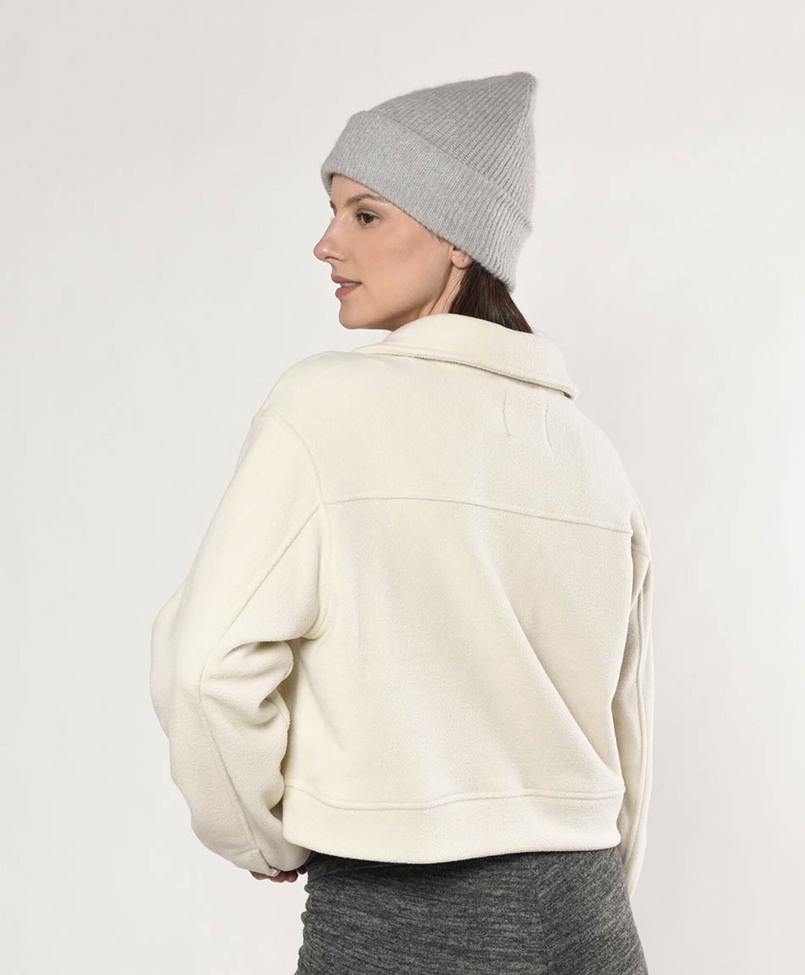 Chaqueta mujer polar corta Chaqueta mujer polar corta