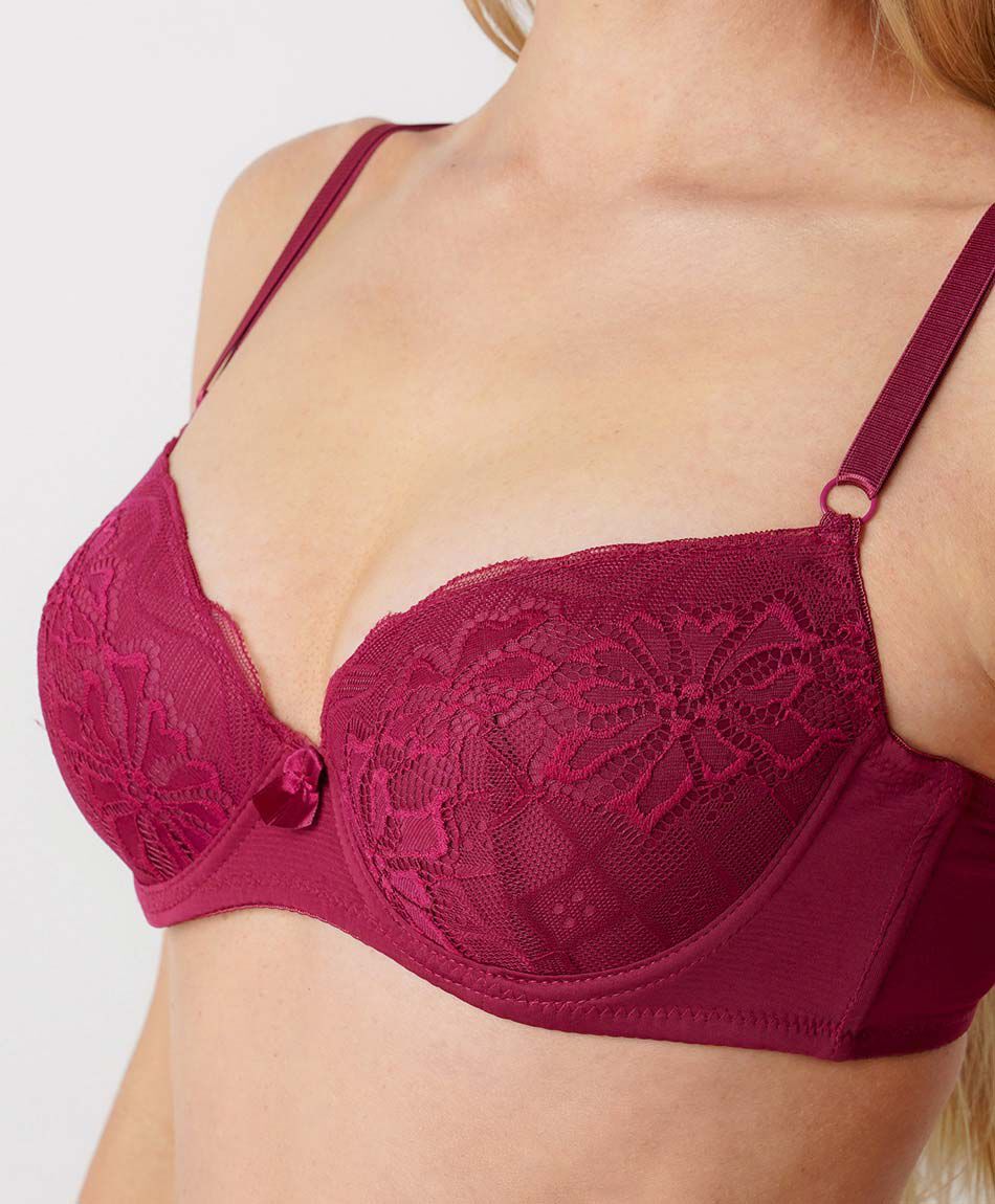 Sost&eacute;n mujer encajes colores