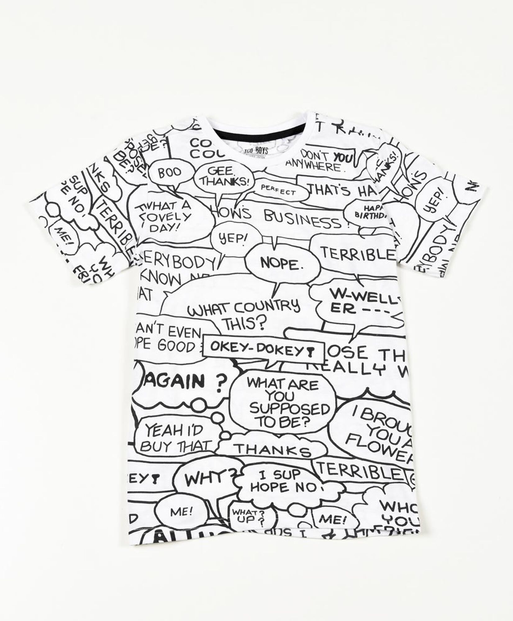 Polera niño globo texto Polera niño globo texto