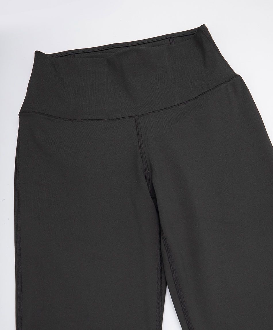 Calza mujer acampanada black