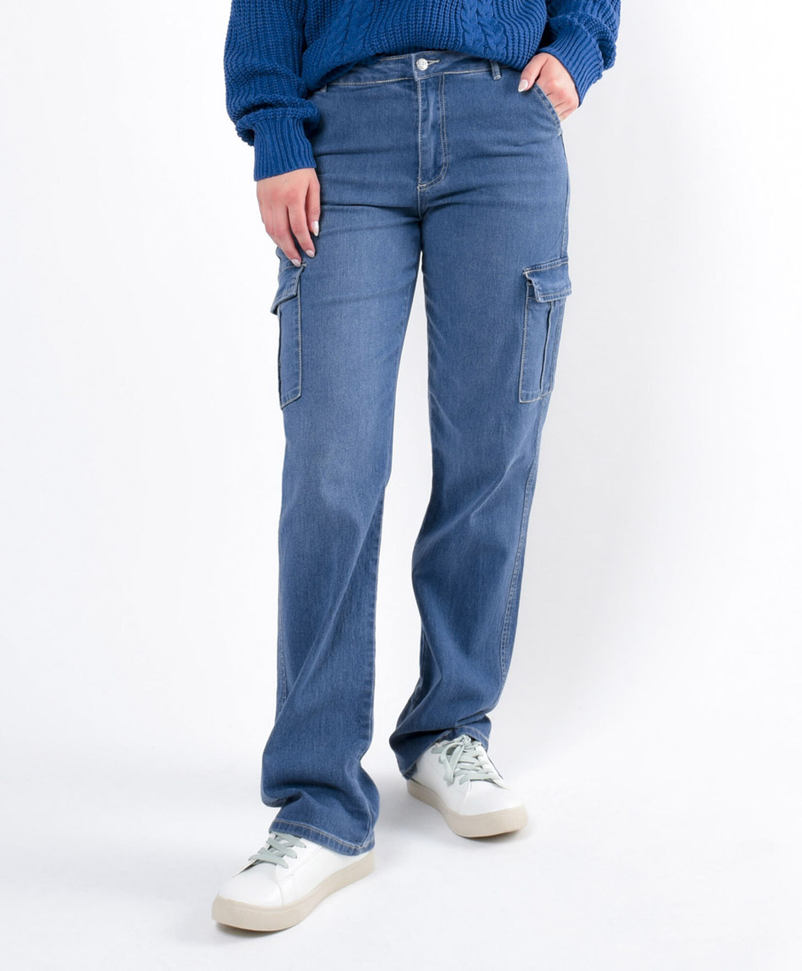Jeans mujer cargo Jeans mujer cargo