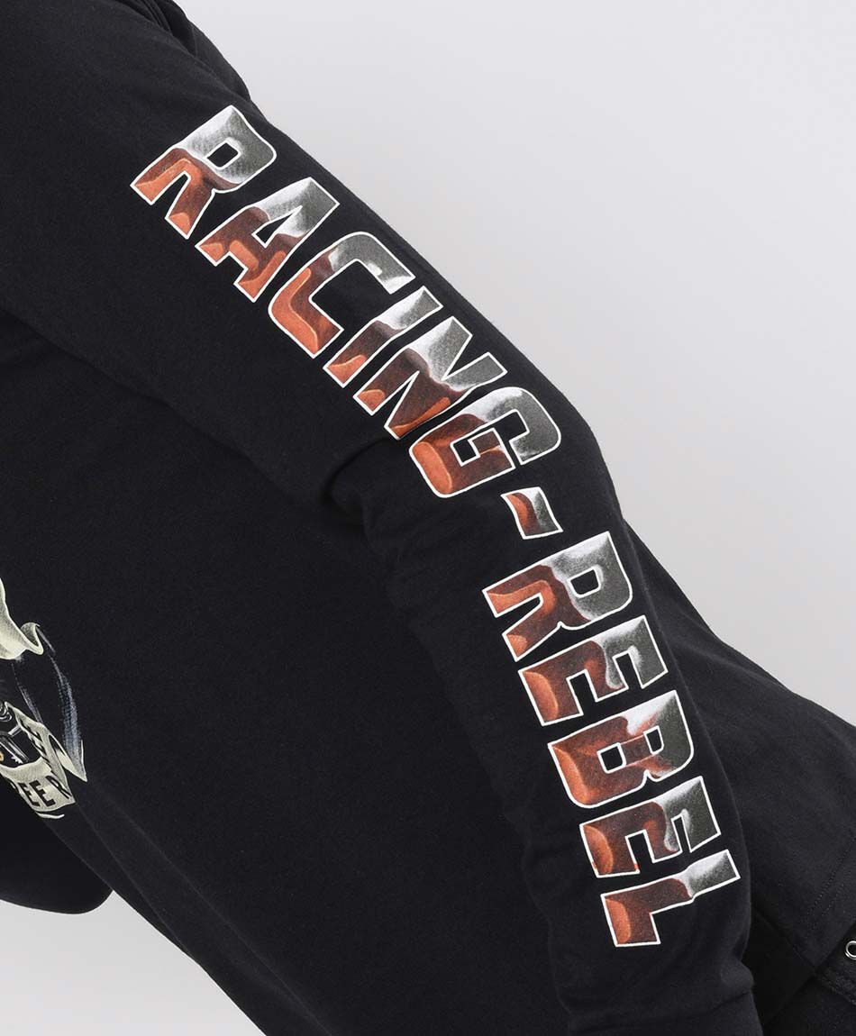 Polera hombre texto en brazos y &aacute;guila