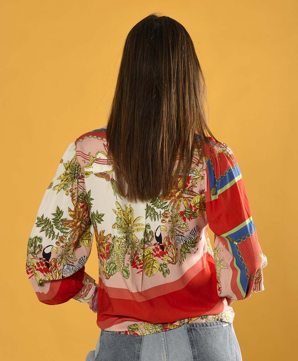 Blusa estampada